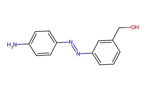 Benzyl alcohol, m-((p-aminophenyl)azo)- 69321-18-2